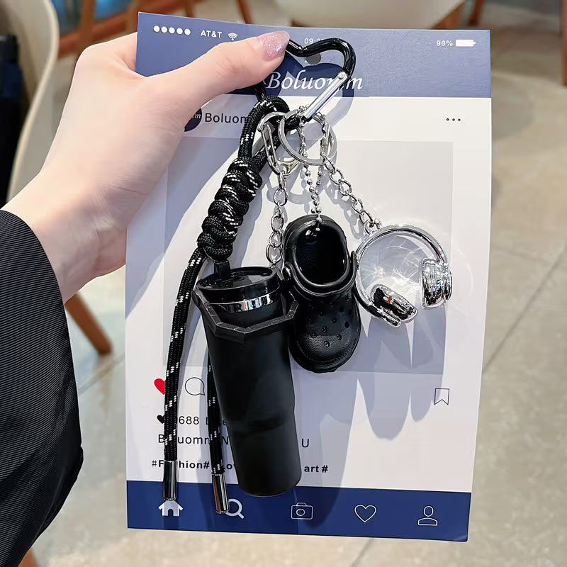Handmade Woven Anti-Loss Hand Rope Key Accessory
