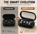 6 Earbuds + Power Bank + Up to 200 Hours of Battery — All in One!