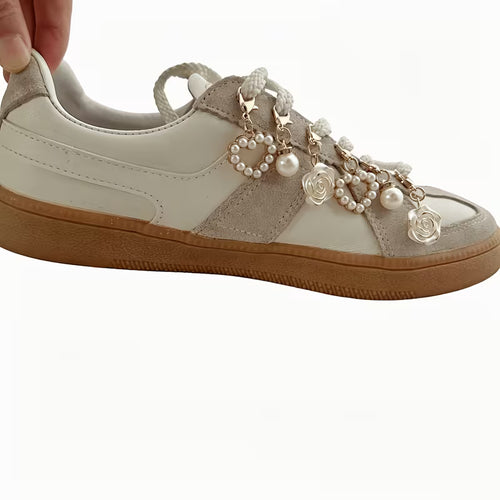 6-Piece Shoe Charms Set with Lobster Clasp